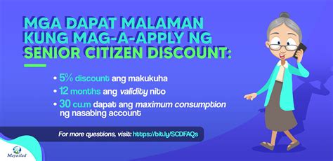 maynilad senior citizen discount